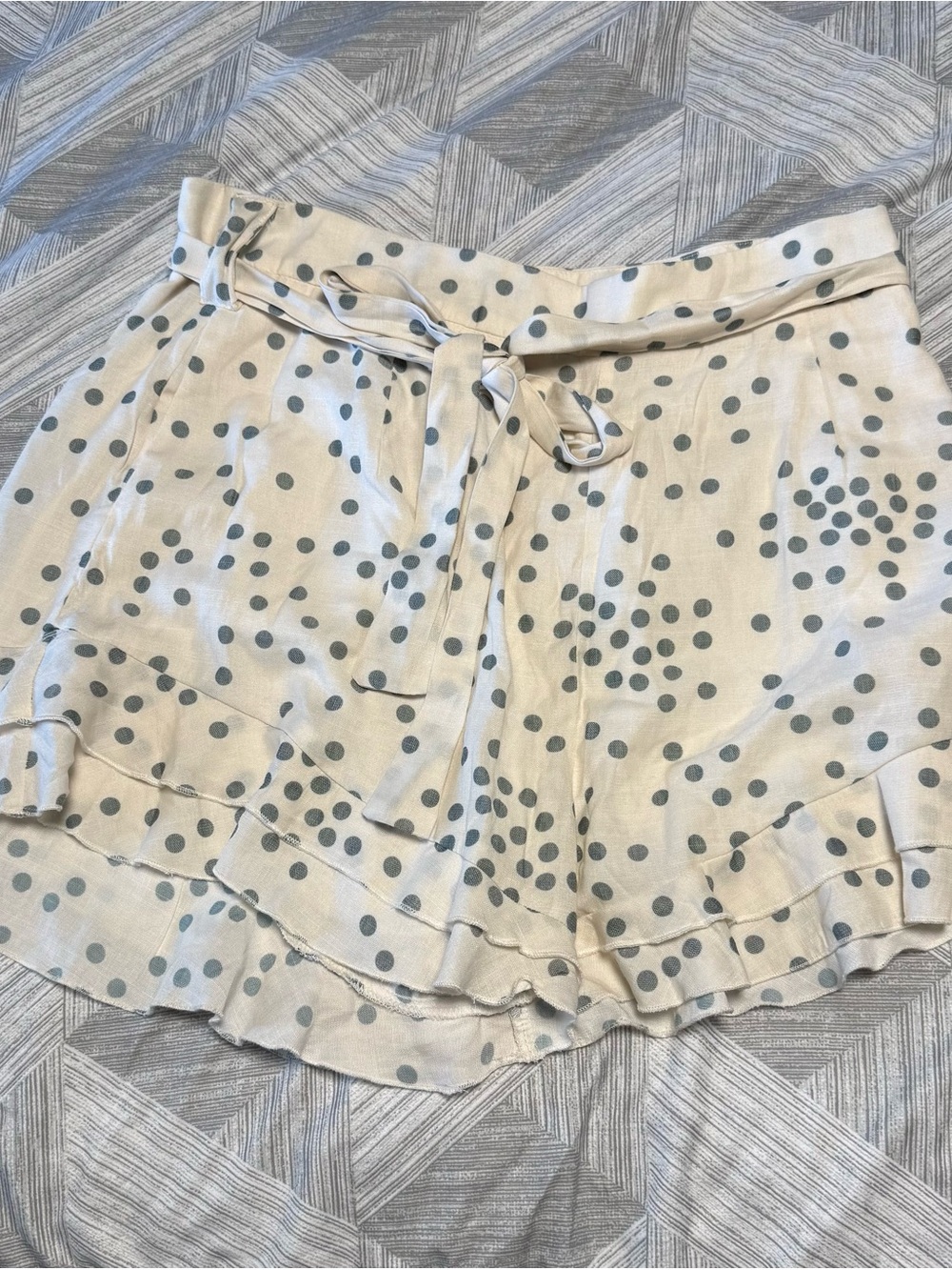 Francesca’s Blue Rain Skirt